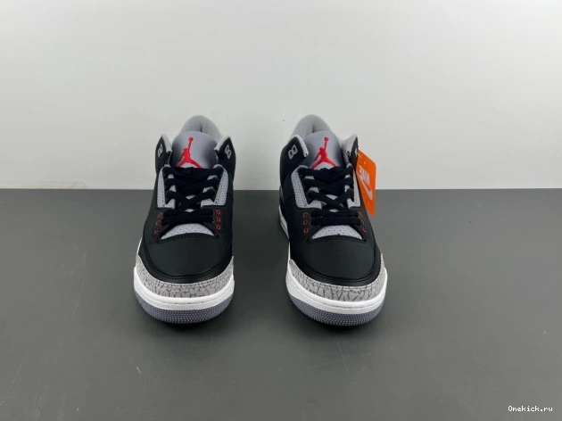 One Kick Black Cement Air Jordan 3 DN3707-010 0716